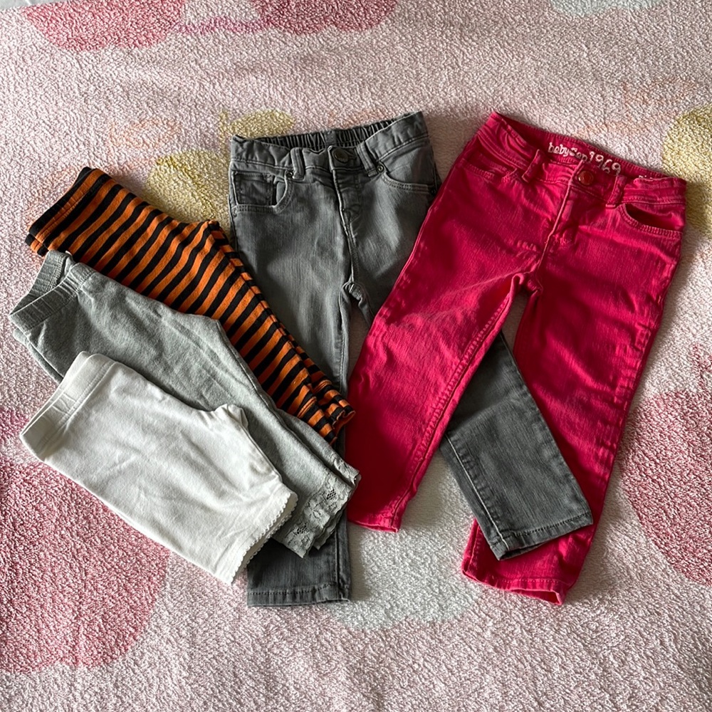 Pants bundle for toddler - 5 pairs